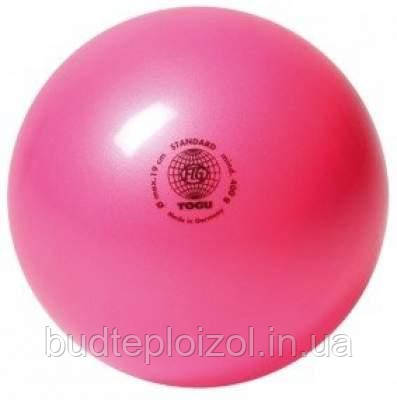 М'яч для художньої гімнастики TOGU 400 г 19см Рожевий перламутр ТОГУ 445416