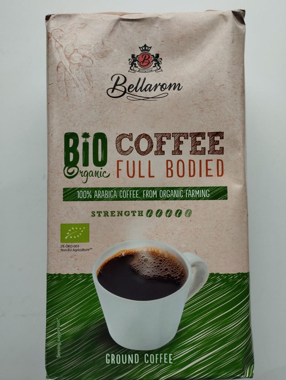Мелена кава Bellarom Bio Organic Full Bodied 100% Arabica 500 г