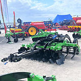 Борона дискова причіпна БДП-2,4 MS посиленна, коток полосовий, до тракторів МТЗ, фото 3