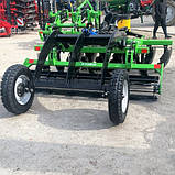 Борона дискова причіпна БДП-2,4 MS посиленна, коток полосовий, до тракторів МТЗ, фото 6