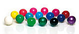 М'яч для художньої гімнастики TOGU 300 г 16 см Зелений перламутр ТОГУ 430418, фото 3