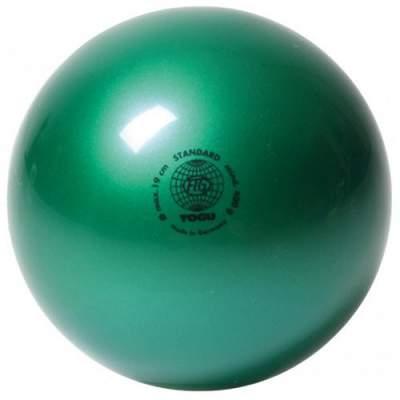М'яч гімнастичний 400г, Togu, лакований, зелений