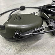 Тактичні активні навушники з мікрофоном Sordin Supreme MIL CC з ARC Rail, колір – Олива (72332-06-S), фото 2