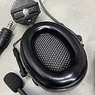 Тактичні активні навушники з мікрофоном Sordin Supreme MIL CC з ARC Rail, колір – Олива (72332-06-S), фото 3