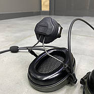 Тактичні активні навушники з мікрофоном Sordin Supreme MIL CC з ARC Rail, колір – Олива (72332-06-S), фото 4