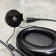 Тактичні активні навушники з мікрофоном Sordin Supreme MIL CC з ARC Rail, колір – Олива (72332-06-S), фото 5