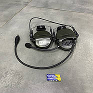 Тактичні активні навушники з мікрофоном Sordin Supreme MIL CC з ARC Rail, колір – Олива (72332-06-S), фото 8