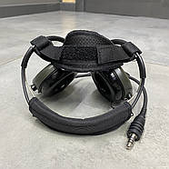 Тактичні активні навушники з мікрофоном Sordin Supreme MIL CC із заднім тримачем, колір – Олива (76332-06-S), фото 5