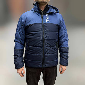 Куртка чоловіча NIKE NSW HYBRID SYN FILL JKT, колір Синій, розмір M, чоловіча зимова куртка (DX2036-434)