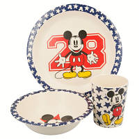 Набор детской посуды Stor Disney - Mickey Mouse all star, Bamboo (Stor-01325)