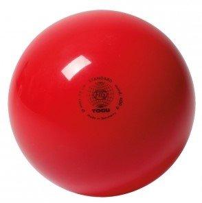 М'яч для художньої гімнастики TOGU 400 г 19 см Червоний ТОГУ 445402
