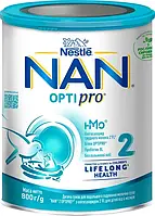 Nestle Молочная смесь NAN 2, Optipro с олигосахаридом 2'FL (800 г)