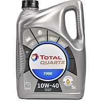 Моторное масло Total Quartz 7000 10W-40 5 л, (214109)