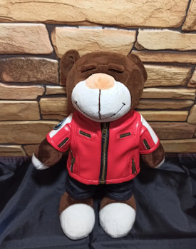 БМВ Плюшевий Ведмедик у Червоній куртці BMW Teddy Bear M Motorsport