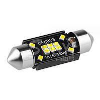 Світлодіод 12-24V Т11 39mm Білий SMD 10-2016 Canbus 160Lm №112