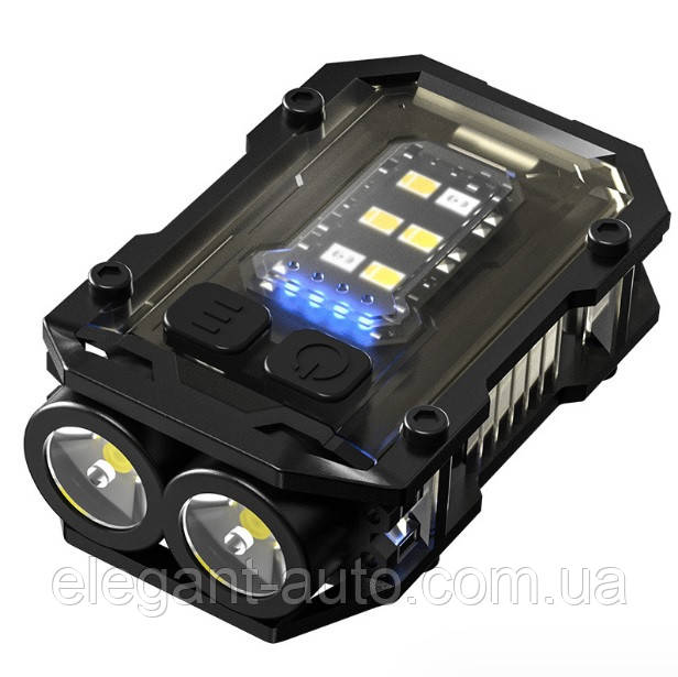 Ліхтар на карабіні X-Balong BL-YSD-01,акумуляторний,5W XTE 800mAh,викрутка,магніт