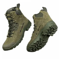Військові чоловічі черевики з нубуку Oplot 2.0 (Оливковий) 40