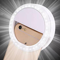 Селфи кольцо Selfie Ring Light RK12, Ch, Хорошего качества, подсветка лед, подсветка для книг, подсветка для