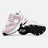 Жіночі кросівки New Balance 530 Pink Silver White, рожеві замшеві кросівки нью беленс 530 ню беланс NB 530 нб, фото 5