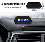 Парктронік Assistant Parking з РК дисплеєм 4 датчики 22 мм синій Blue, фото 4