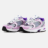 Жіночі кросівки New Balance 530 Pink Grey, рожеві шкіряні кросівки нью беленс 530 ню беланс NB 530 нб, фото 2