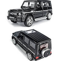 Модель автомобиля Mercedes AMG G65 уменьшена 1:32 с светящимися фарами.