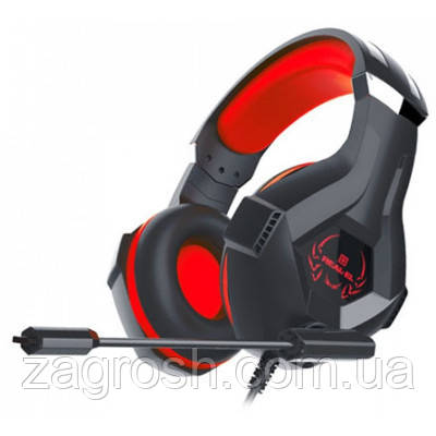 Promo Ціна! Навушники REAL-EL GDX-7575 Black-Red - тільки на ZaGrosh.com.ua, фото 1
