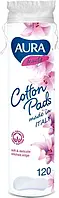 Aura Beauty Cotton Pads Ватные диски, 120шт