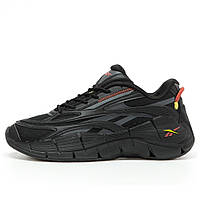 Мужские кроссовки Reebok Zig Kinetica 2.5 GX0504 Black, черные кроссовки рибок зиг кинетика 2.5