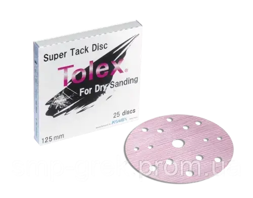 Тонкий шліфувальний диск KOVAX Tolex Pink K1500 Ø152 mm