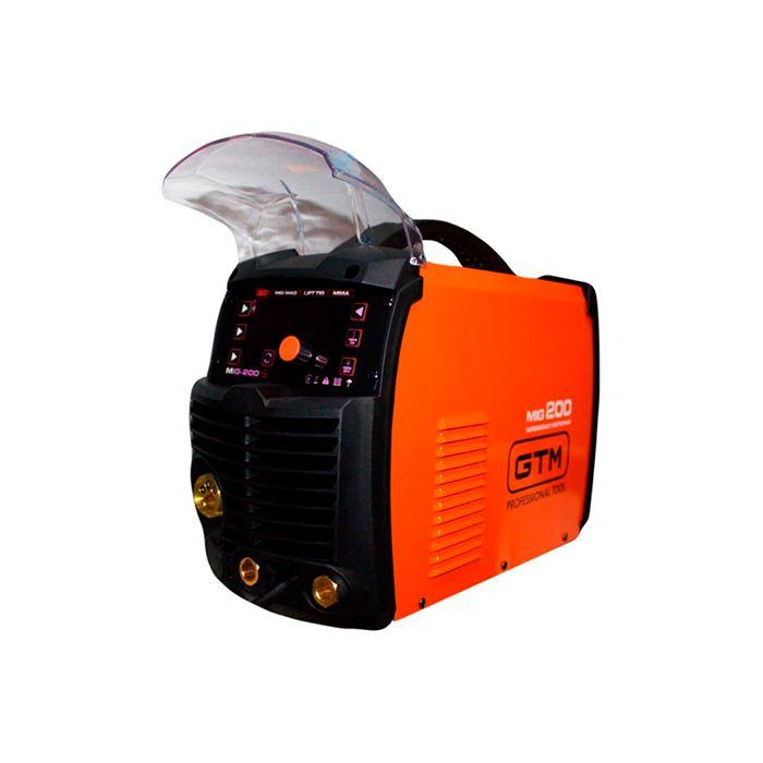 Інверторний зварювальний напівавтомат GTM MIG-200ES LED (50661), фото 1