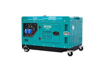 Дизельний генератор INVO DS-8000EA у кожусі, 7,5/8кВт, 220В