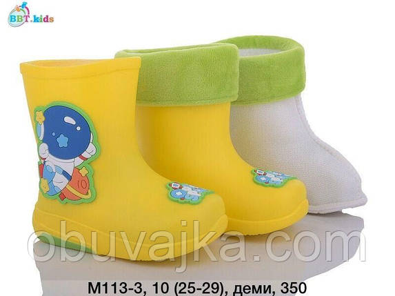 Дитячі гумові чоботи від фірми BBT (25-29), фото 1