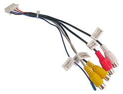 Роз'єм для магнітоли універсальний 20 pin — 4 RCA AWM 131-02