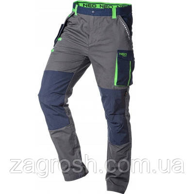 Promo Ціна! Штани робочі Neo Tools Premium, розмір L (52), тканина ripstop, 210 г/м2,бавовна, п (81-227-L) - тільки на