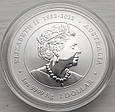 Срібна монета Рік Дракона (Австралія) від Perth Mint 1 унція срібла 9999 проби. 2024 рік, фото 2