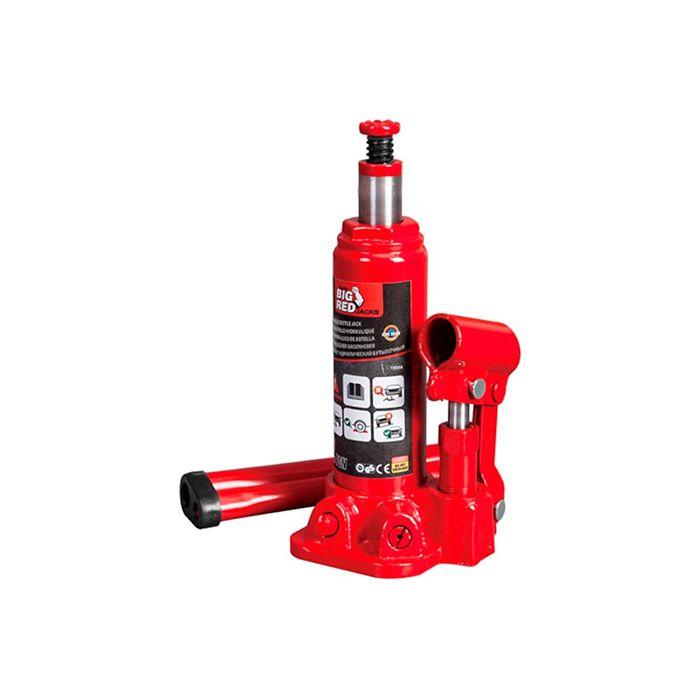 Домкрат гідравлічний 3т GTM Т90304 пляшковий одноштоковий (32757), фото 1