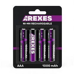 Акумулятор ААА Arexes (10000 mAh) 1.2v (NI-MH) мініпальчик