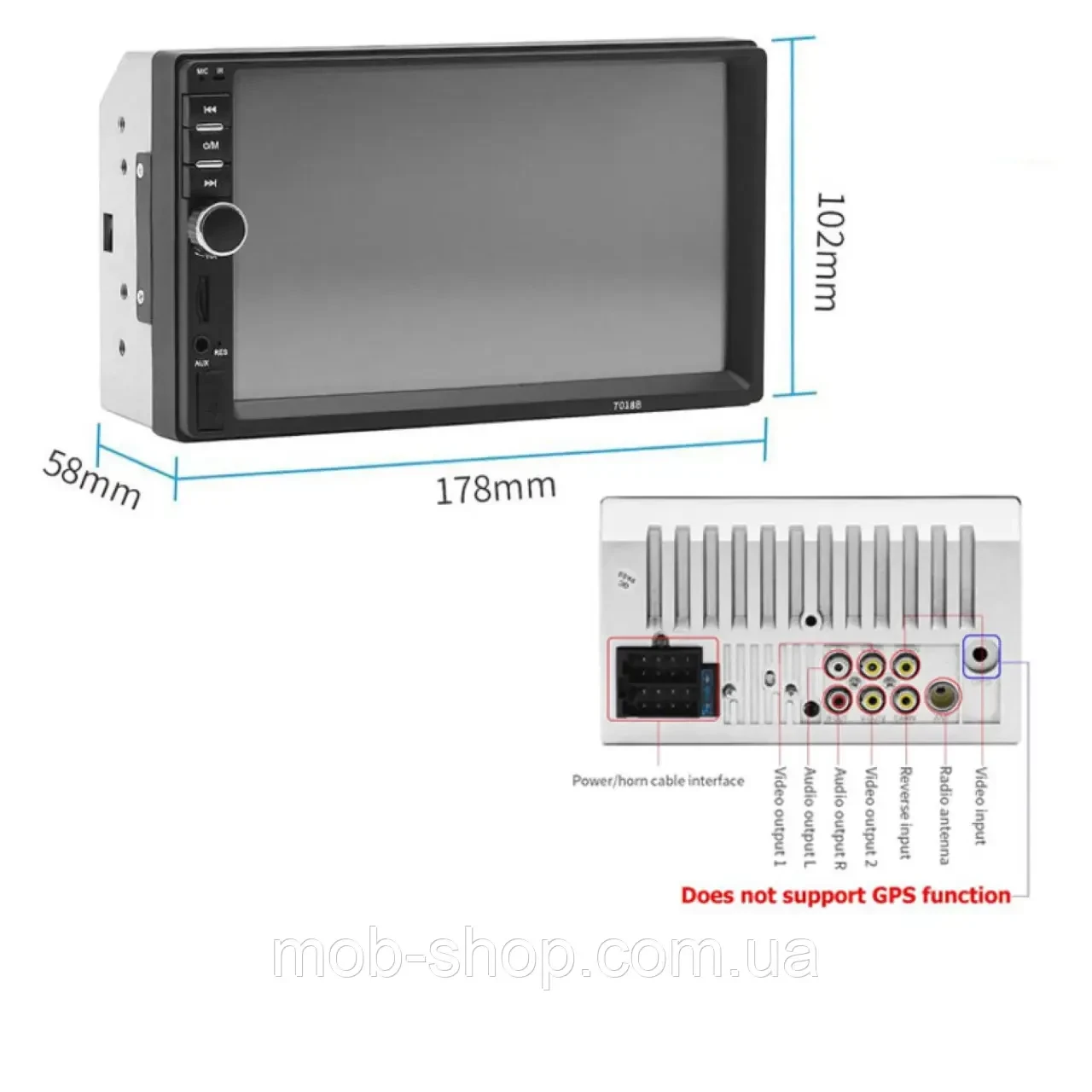Мультимедиа в машину Bluetooth автомагнитола Автомагнитолы с экраном Pioneer 2 din USB+SD+Bluetooth топ - фото 9 - id-p2084334648