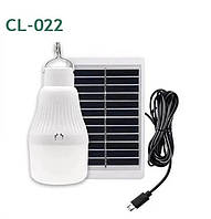 Акумуляторна лампа CL-022 світильник із сонячною панеллю