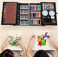 Детские наборы для рисования Набор маркеров цветные карандаши Акварельные краски Наборы для творчества топ
