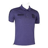 Мілітарка™ футболка поло CoolPass з велкро Police Dark Navy Blue