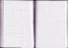 Блокнот А5 тв.обл. 192л. "Квіти" тиснення, клітинка 1В981, фото 4