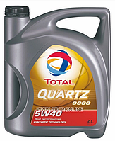 Моторное масло Total Quartz 9000 5W-40 4 л, (148597)