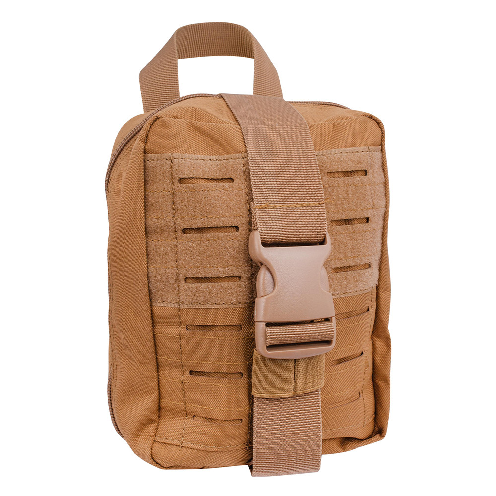 Тактична аптечка індивідуальна розширена IFAK АТ-2 з MOLLE койот