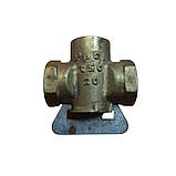 Газовий латунний кран FADO 3/4 Р  газовий пробковий кран для підключення лічильника газу, фото 4