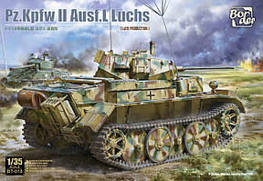 Pz.Kpfw II Ausf.L Luchs. Збірна модель танка у масштабі 1/35. BORDER MODEL BT-018