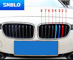 Накладки на ніздрі BMW Накладки на решітку БМВ Вставки в решітку БМВ / 3 Серія F30/F35 / 13-19року