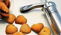 Профессиональный Кондитерский шприц-пресс для Крема Теста Выпечки и Десертов Biscuits Cookie Press 20 насадок,