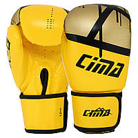 Перчатки боксерские перчатки для бокса CIMA желтый BO-8964